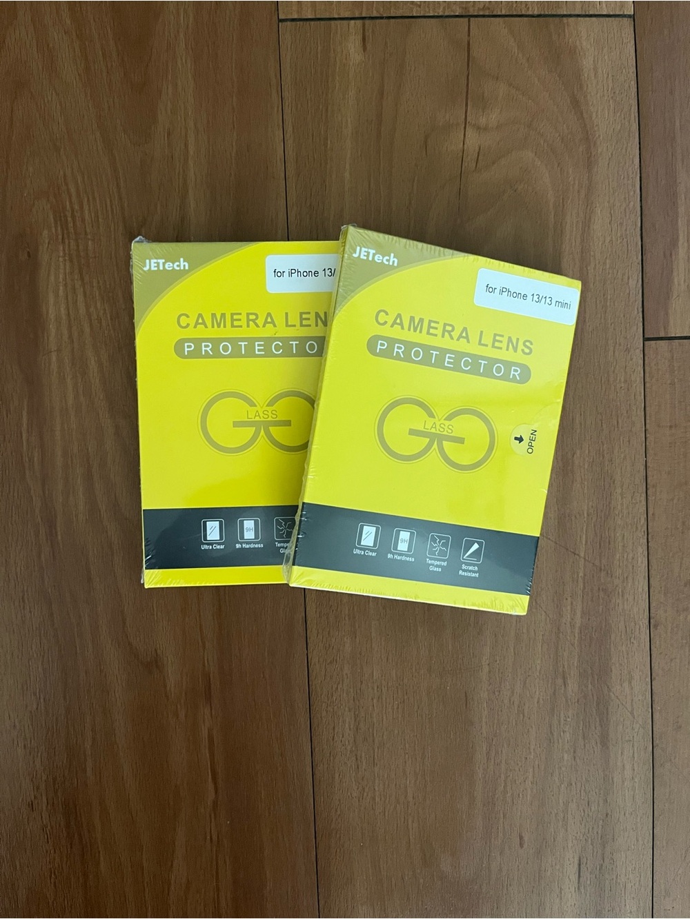 JTech Camera Lens Protectors for iPhone 13/13 mini - TWO 3 packs